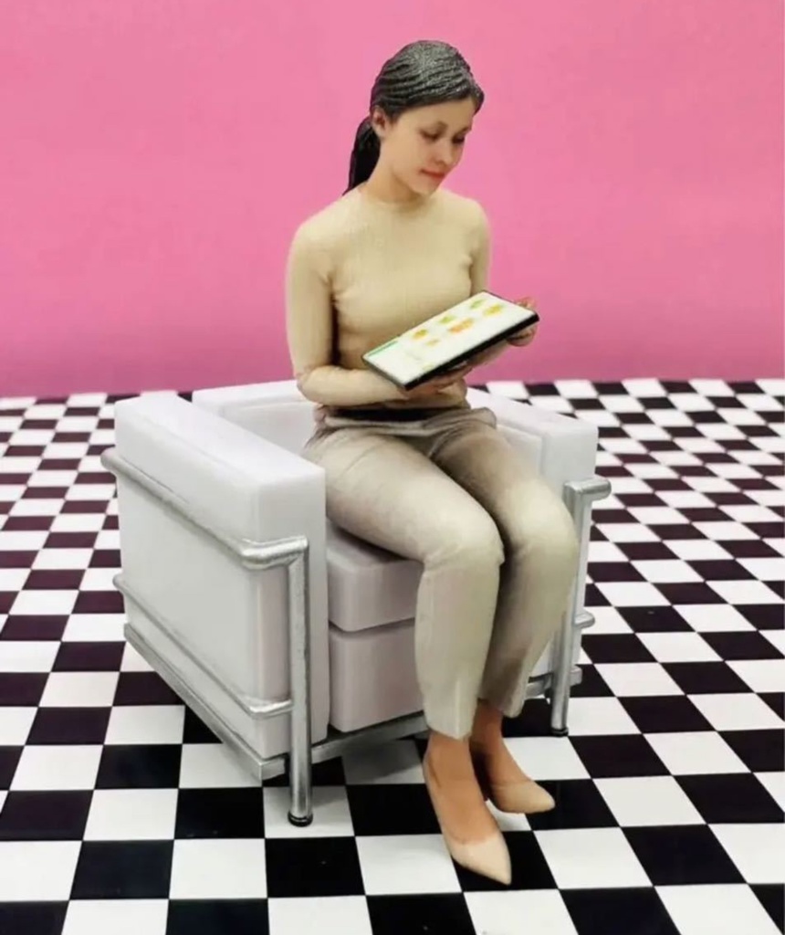 1/18 1951 ヌミック フィギュア リアルフィギュア 完成品 塗装済完成品 3Dフィギュア ミニチュアイメージ ミニカーに ジオラマに ドールハウスに 3D人物 人物3D