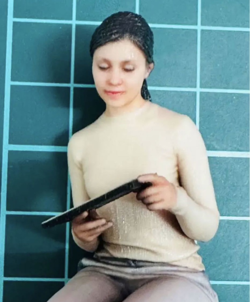 1/18 1951 ヌミック フィギュア リアルフィギュア 完成品 塗装済完成品 3Dフィギュア ミニチュアイメージ ミニカーに ジオラマに ドールハウスに 3D人物 人物3D