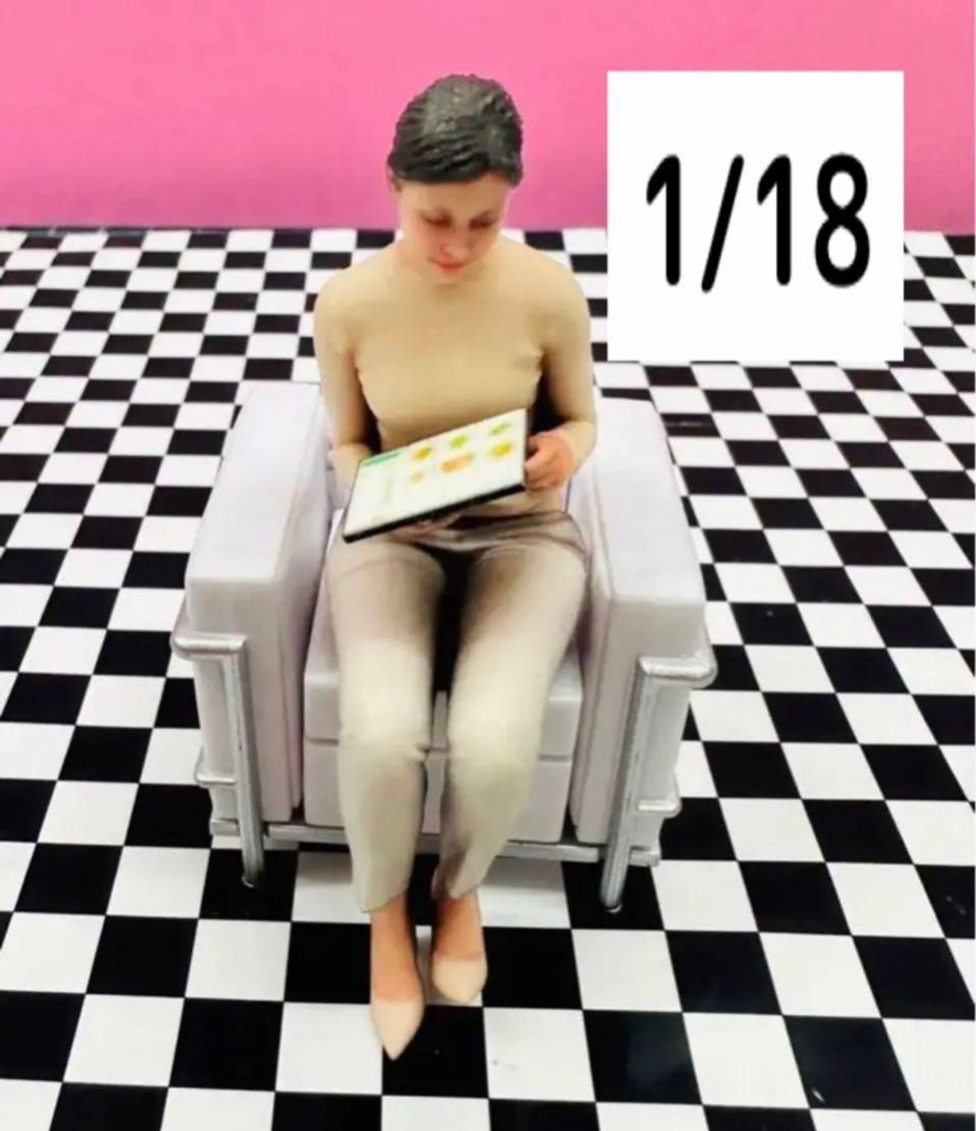 1/18 1951 ヌミック フィギュア リアルフィギュア 完成品 塗装済完成品 3Dフィギュア ミニチュアイメージ ミニカーに ジオラマに ドールハウスに 3D人物 人物3D