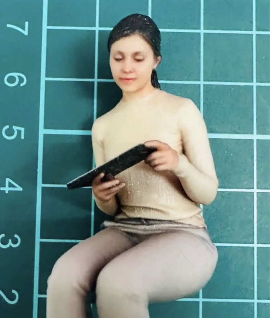 1/18 1951 ヌミック フィギュア リアルフィギュア 完成品 塗装済完成品 3Dフィギュア ミニチュアイメージ ミニカーに ジオラマに ドールハウスに 3D人物 人物3D