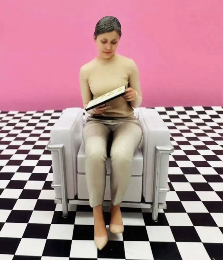 1/18 1951 ヌミック フィギュア リアルフィギュア 完成品 塗装済完成品 3Dフィギュア ミニチュアイメージ ミニカーに ジオラマに ドールハウスに 3D人物 人物3D