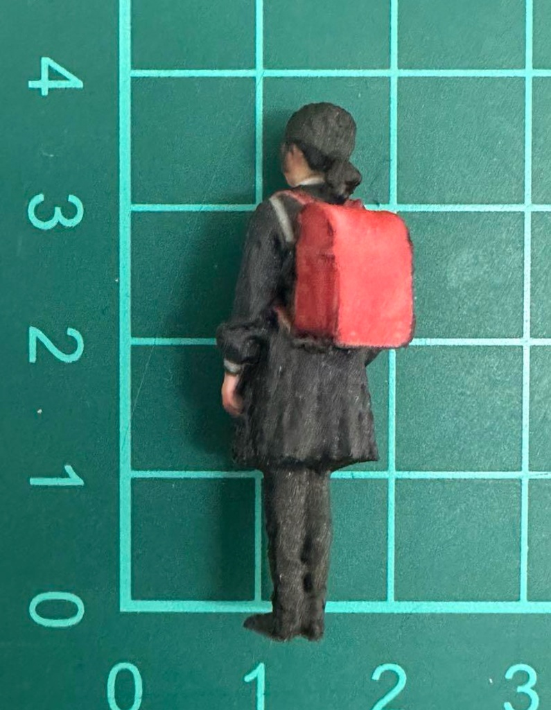 完成品 1/35 小学生 フィギュア 戦車に リアルフィギュア ミニチュア 3Dフィギュア 塗装済完成品 ミニチュアイメージ 人物3D 3D人物 フルカラー3Dプリンター