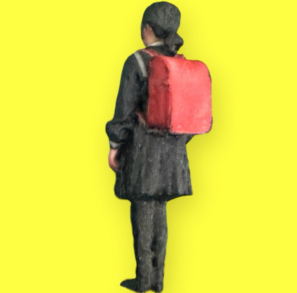 完成品 1/35 小学生 フィギュア 戦車に リアルフィギュア ミニチュア 3Dフィギュア 塗装済完成品 ミニチュアイメージ 人物3D 3D人物 フルカラー3Dプリンター