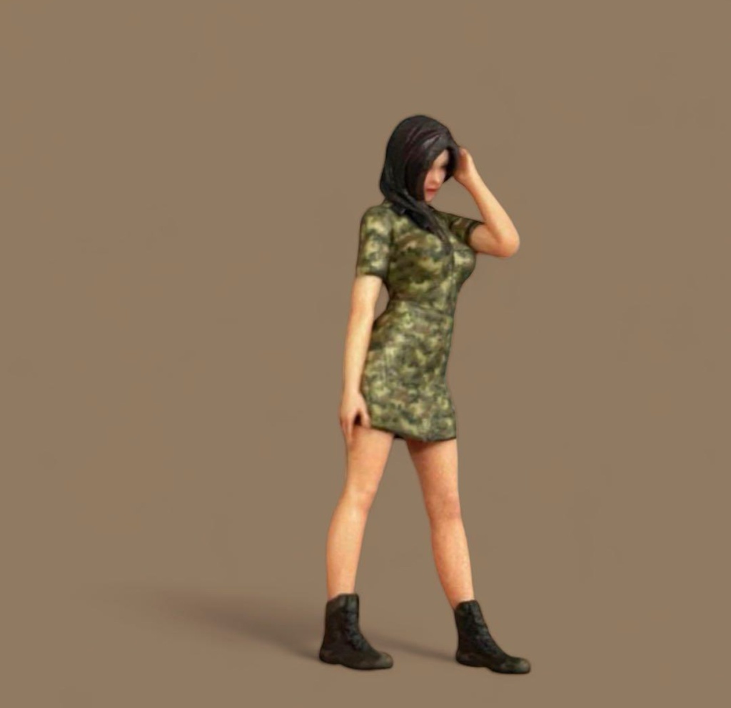 完成品 1/35 JOY18 ミリタリー 迷彩 リアルフィギュア フィギュア 3Dフィギュア 塗装済完成品 ミニカーに 戦車に ジオラマに ミニチュアイメージ フルカラー3Dプリンター 3D人物 人物3D