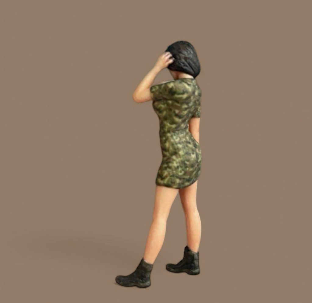 完成品 1/35 JOY18 ミリタリー 迷彩 リアルフィギュア フィギュア 3Dフィギュア 塗装済完成品 ミニカーに 戦車に ジオラマに ミニチュアイメージ フルカラー3Dプリンター 3D人物 人物3D