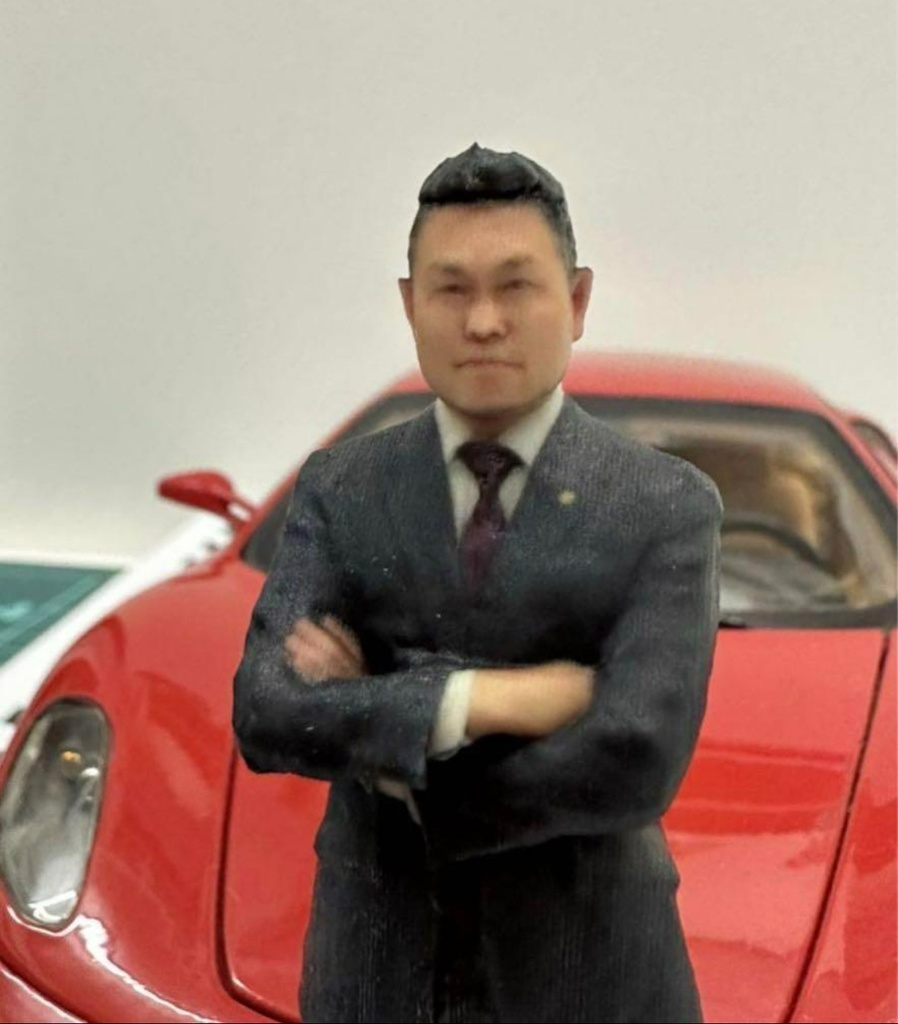 1/18 男性I リアルフィギュア フィギュア 完成品 塗装済完成品 ミニチュアイメージ ジオラマに フルカラー3Dプリンター 3Dフィギュア ミニカーに ジオラマに