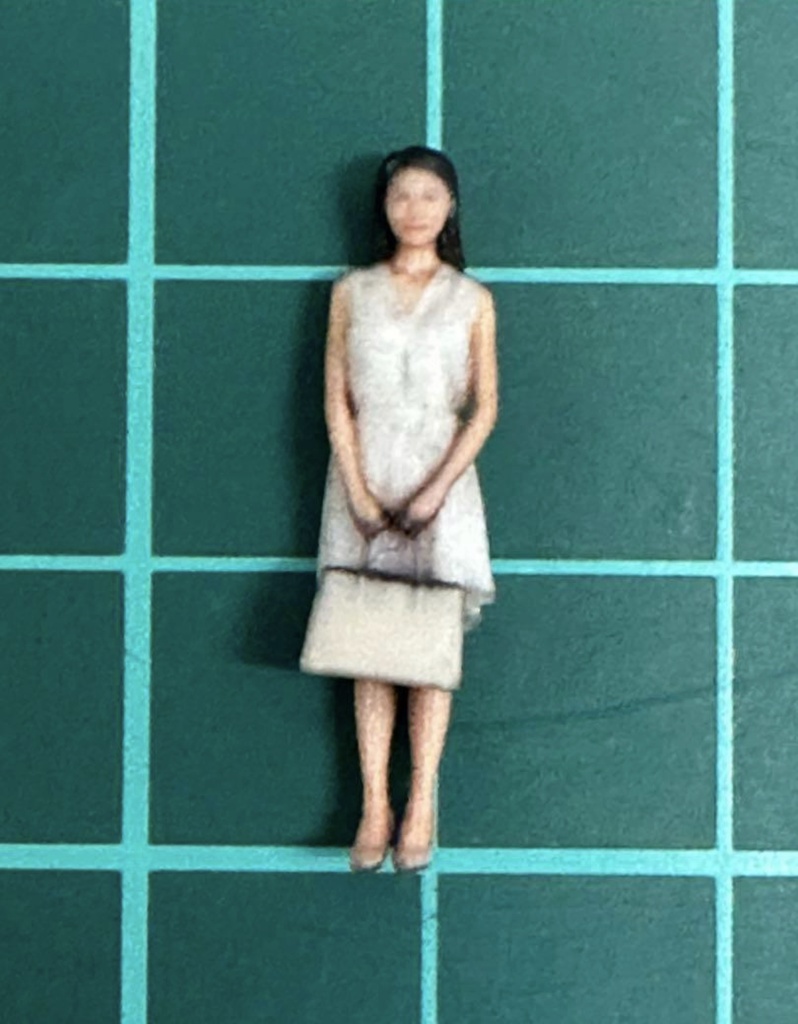 1/64 1332 ヌミック フィギュア 完成品 リアルフィギュア ミニカーに ジオラマに ミニチュアイメージ ミニチュア フルカラー3Dプリンター 3D人物 人物3D