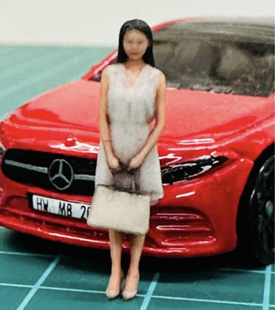 1/64 1332 ヌミック フィギュア 完成品 リアルフィギュア ミニカーに ジオラマに ミニチュアイメージ ミニチュア フルカラー3Dプリンター 3D人物 人物3D