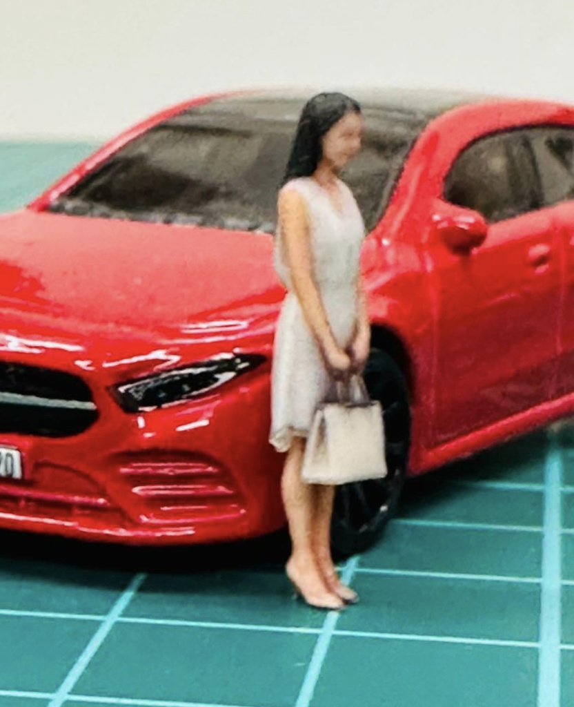 1/64 1332 ヌミック フィギュア 完成品 リアルフィギュア ミニカーに ジオラマに ミニチュアイメージ ミニチュア フルカラー3Dプリンター 3D人物 人物3D