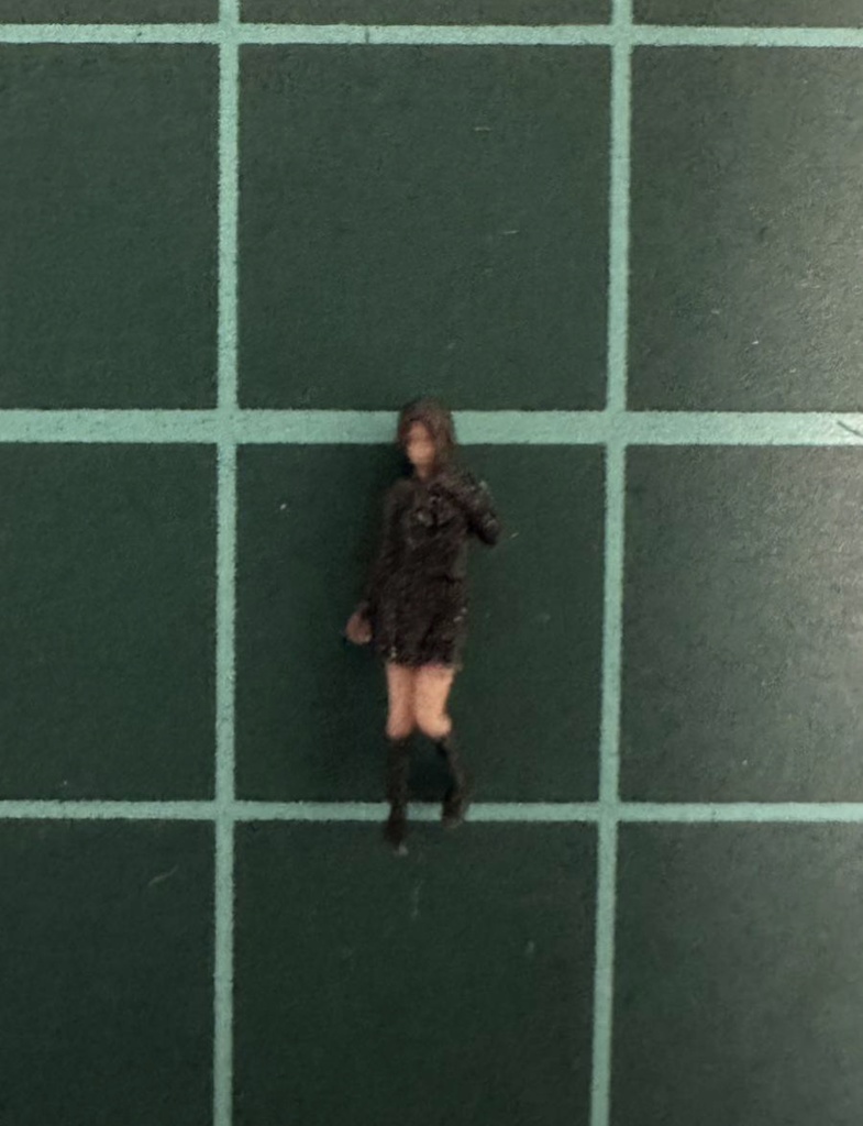 完成品 1/144 JK2 女子高生 リアルフィギュア フィギュア 塗装済完成品 3Dフィギュア フルカラー3Dプリンター 人物3D 3D人物