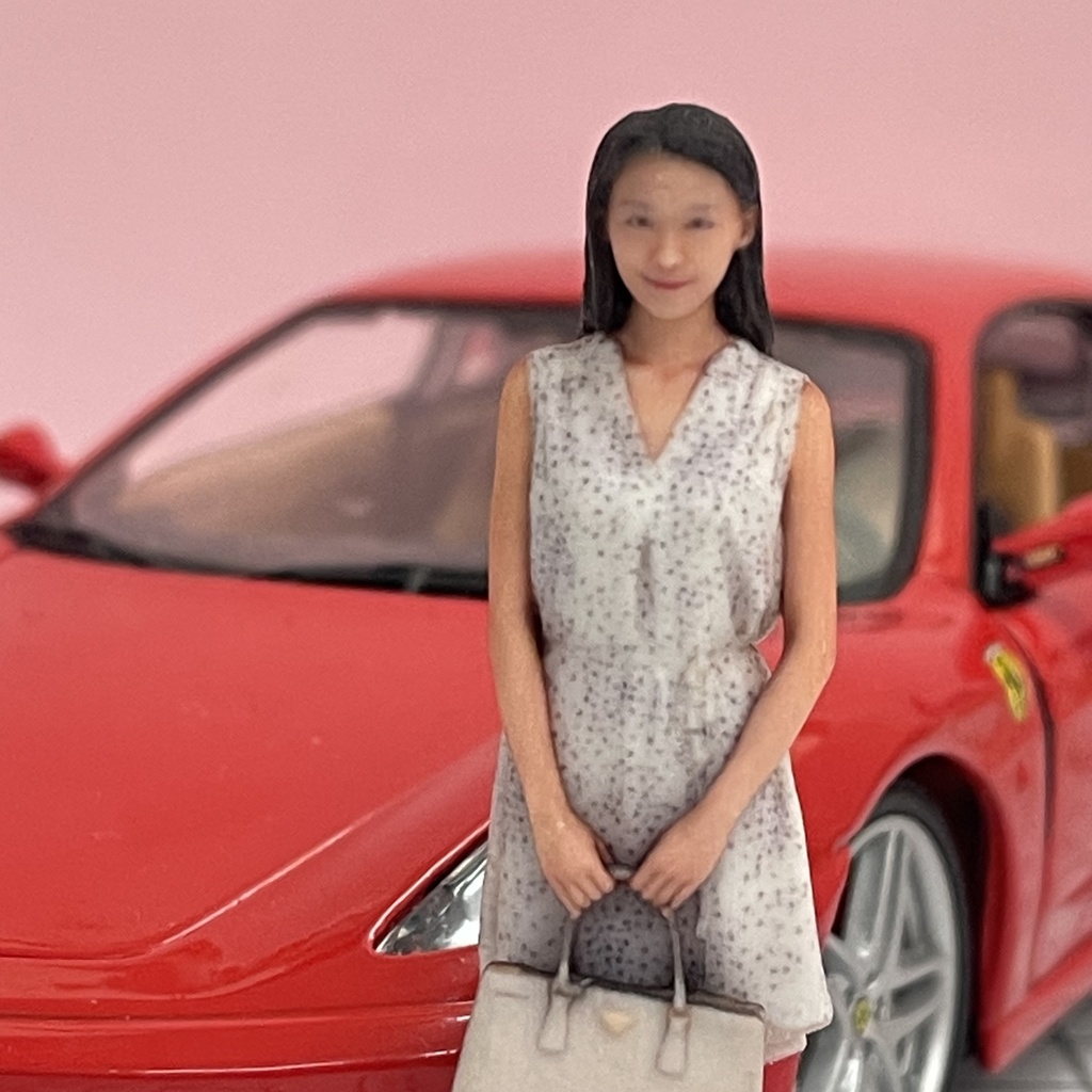 完成品 1/24  1332 ヌミック フィギュア リアルフィギュア 完成品 塗装済完成品 ミニチュアイメージ 3Dフィギュア フルカラー3Dプリンター 3D人物 人物3D ジオラマに