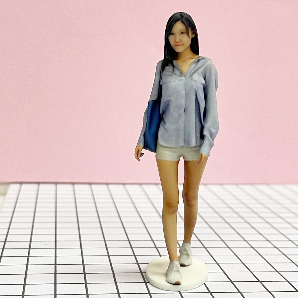 完成品 1/18 Jess walks リアルフィギュア フィギュア 3Dフィギュア 塗装済完成品 ミニチュアイメージ