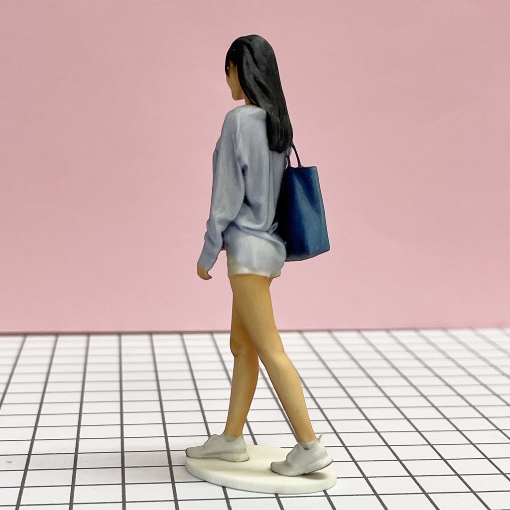 完成品 1/18 Jess walks リアルフィギュア フィギュア 3Dフィギュア 塗装済完成品 ミニチュアイメージ