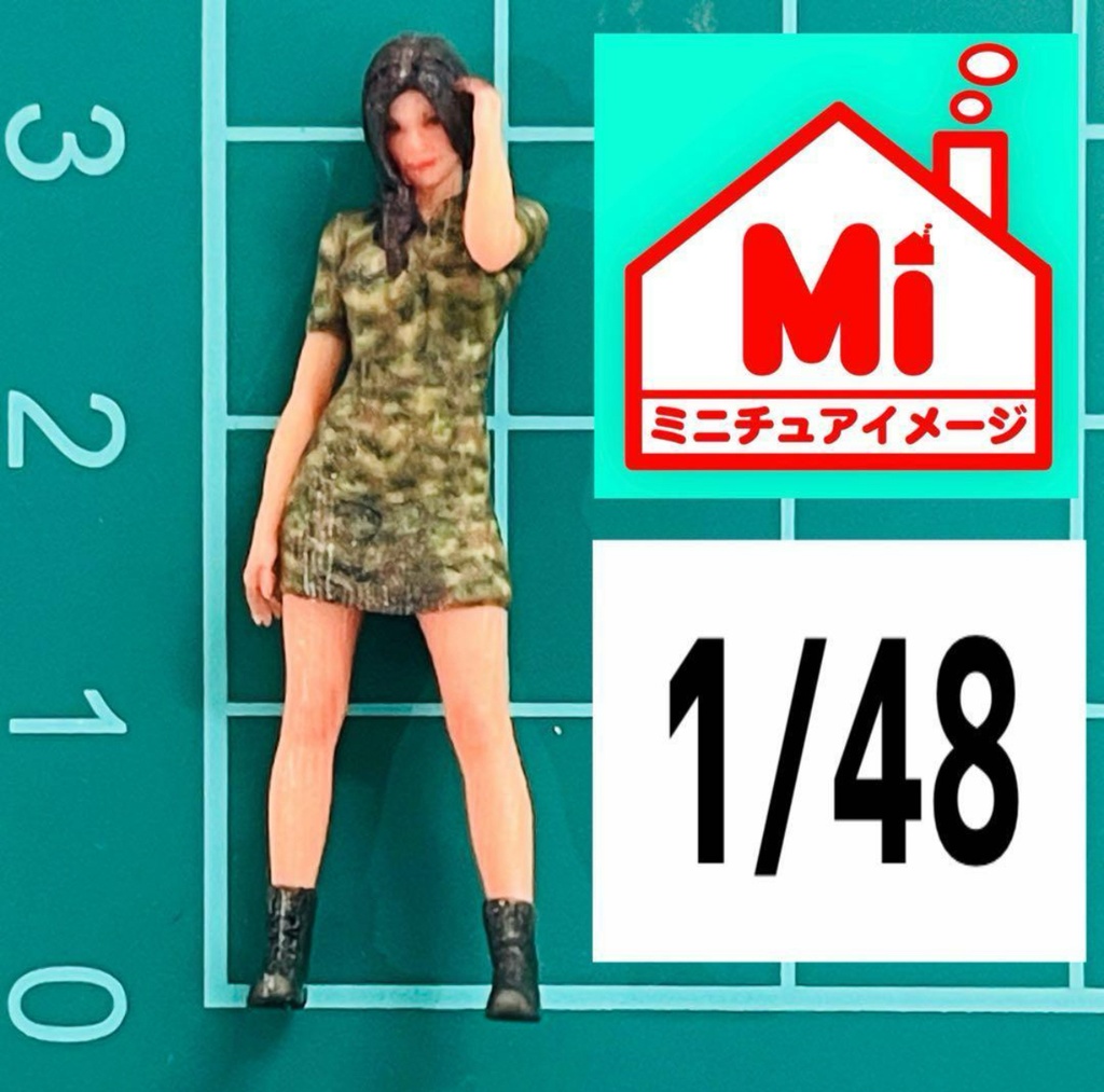 完成品 1/48 JOY18 迷彩 フィギュア ミニチュアイメージ リアルフィギュア 塗装済完成品 ミリタリー 3Dフィギュア ミニカーに ジオラマに フルカラー3Dプリンター