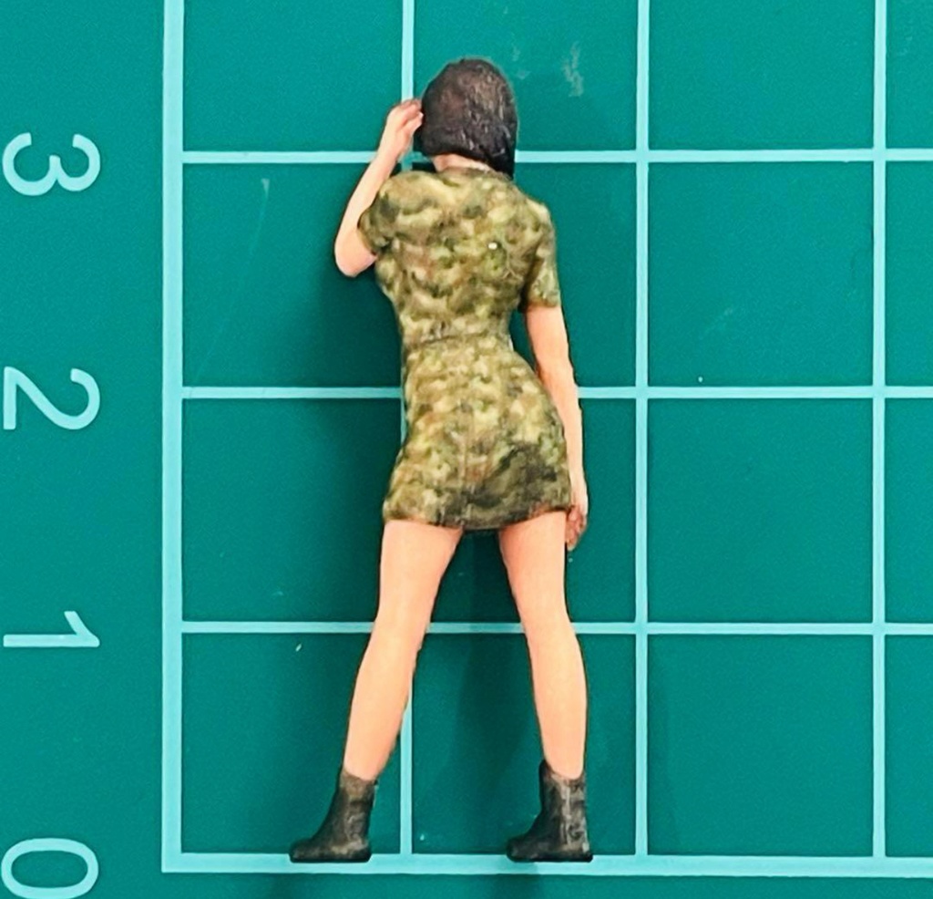 完成品 1/48 JOY18 迷彩 フィギュア ミニチュアイメージ リアル