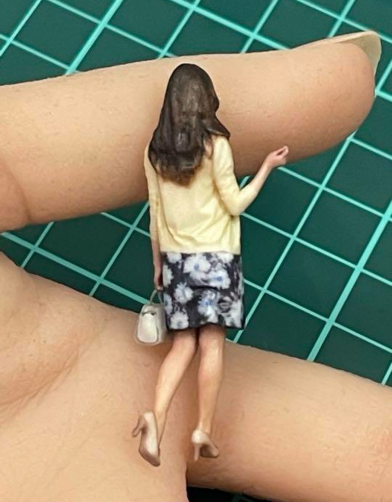 完成品 1/35 53-1 フィギュア ミニカーに ジオラマに リアルフィギュア 塗装済完成品 3Dフィギュア フルカラー3Dプリンター ミニチュアイメージ 人物3D 3D人物