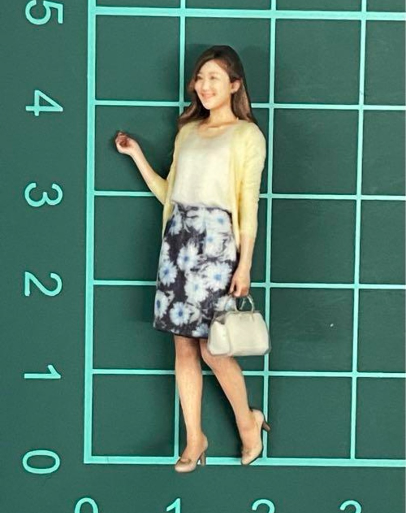 完成品 1/35 53-1 フィギュア ミニカーに ジオラマに リアルフィギュア 塗装済完成品 3Dフィギュア フルカラー3Dプリンター ミニチュアイメージ 人物3D 3D人物