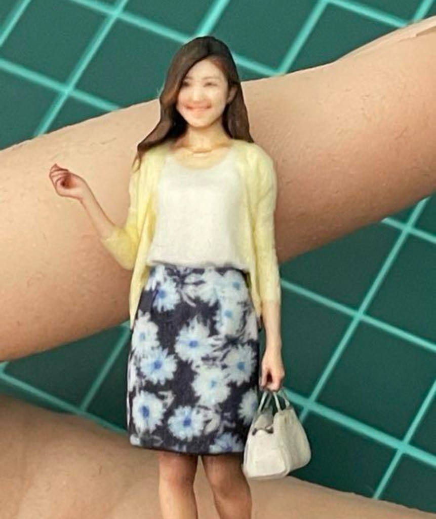 完成品 1/35 53-1 フィギュア ミニカーに ジオラマに リアルフィギュア 塗装済完成品 3Dフィギュア フルカラー3Dプリンター ミニチュアイメージ 人物3D 3D人物