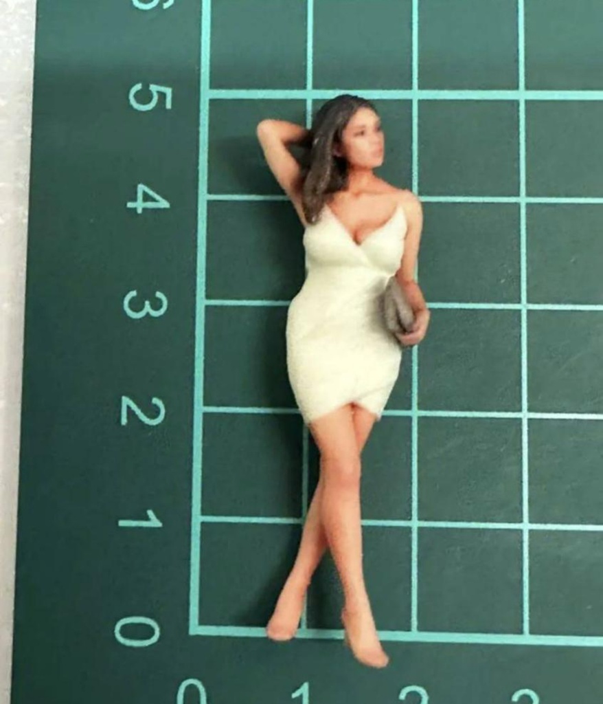 完成品 1/32 1660 ヌミック フィギュア リアルフィギュア 塗装済完成品 ミニカーに ジオラマに ミニチュアイメージ 3D人物 人物3D フルカラー3Dプリンター