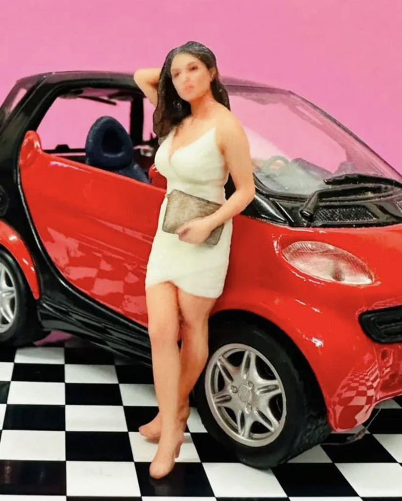 完成品 1/32 1660 ヌミック フィギュア リアルフィギュア 塗装済完成品 ミニカーに ジオラマに ミニチュアイメージ 3D人物 人物3D フルカラー3Dプリンター