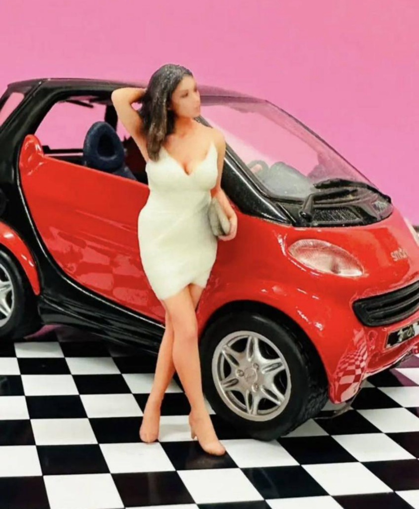 完成品 1/32 1660 ヌミック フィギュア リアルフィギュア 塗装済完成品 ミニカーに ジオラマに ミニチュアイメージ 3D人物 人物3D フルカラー3Dプリンター