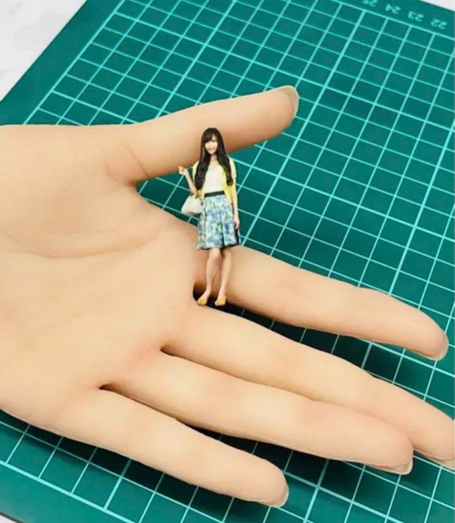 完成品 1/32 79-1 フィギュア リアルフィギュア 3Dフィギュア 塗装済完成品 ミニカーに ジオラマに ミニチュア ミニチュアイメージ フルカラー3Dプリンター 3D人物 人物3D