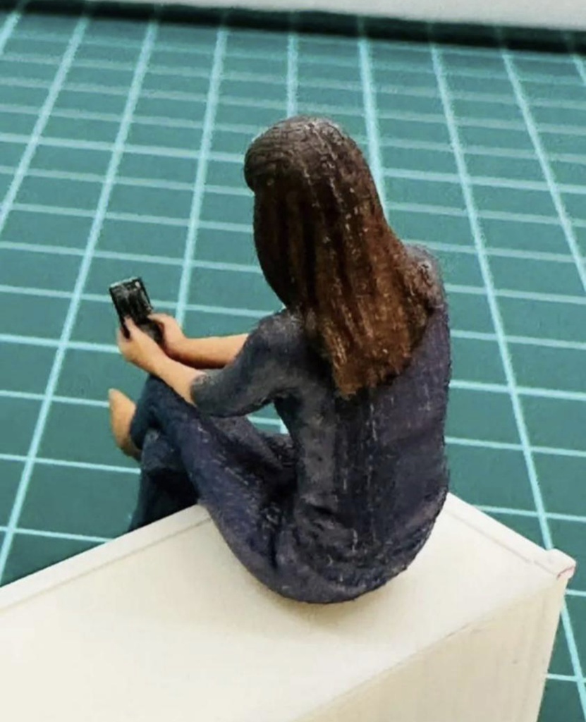 完成品 1/32 1281 ヌミック フィギュア リアルフィギュア 完成品 ミニチュアイメージ フルカラー3Dプリンター ジオラマに