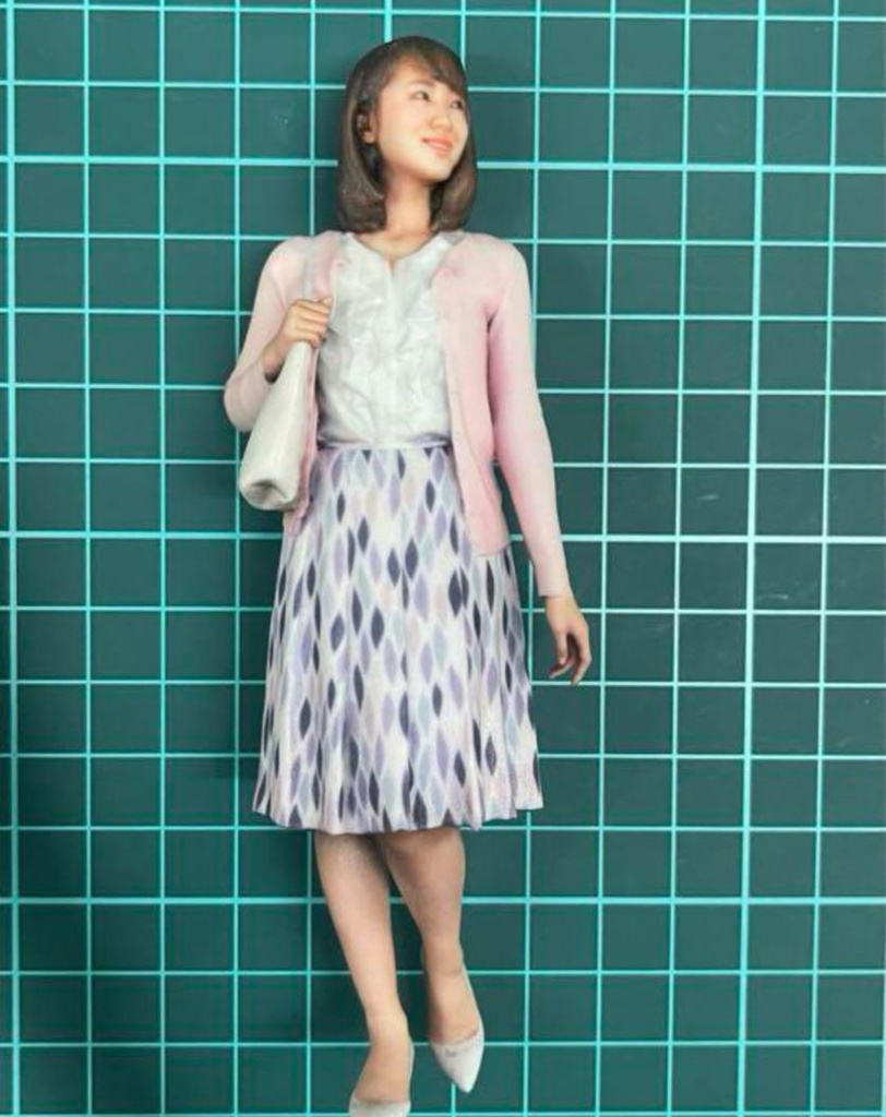 完成品 1/12 19-2 フィギュア リアルフィギュア 塗装済完成品 ミニチュアイメージ 3Dフィギュア フルカラー3Dプリンター 3D人物 人物3D