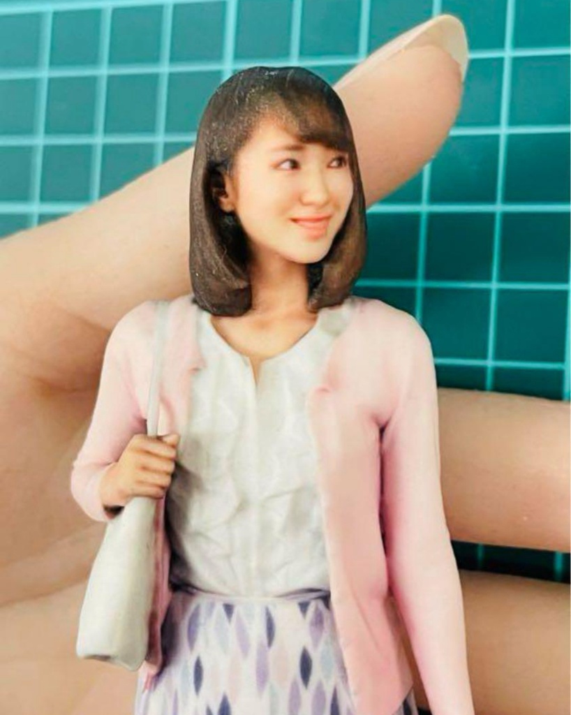 完成品 1/12 19-2 フィギュア リアルフィギュア 塗装済完成品 ミニチュアイメージ 3Dフィギュア フルカラー3Dプリンター 3D人物 人物3D