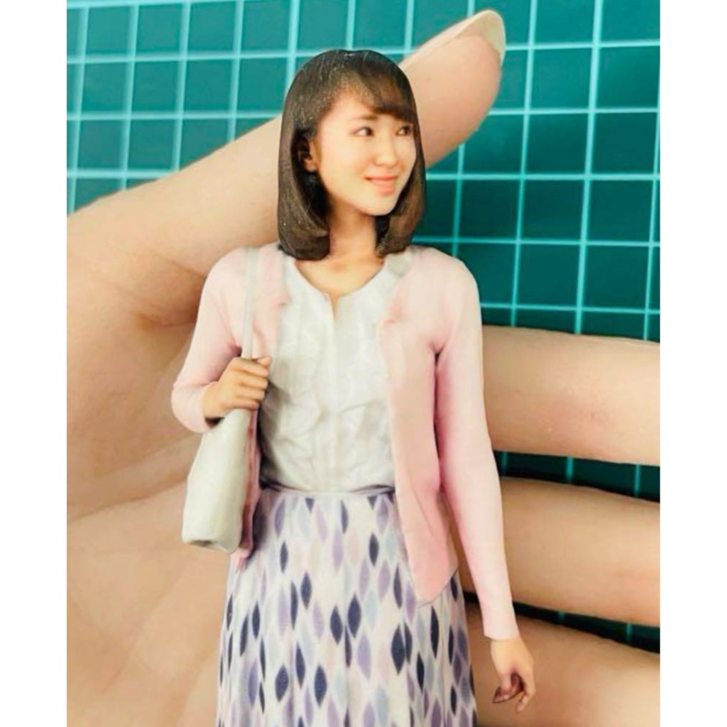 完成品 1/12 19-2 フィギュア リアルフィギュア 塗装済完成品 ミニチュアイメージ 3Dフィギュア フルカラー3Dプリンター 3D人物 人物3D