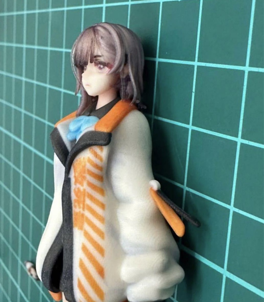 完成品 1/18 女の子 リアルフィギュア フィギュア 3Dフィギュア フルカラー3Dプリンター 塗装済完成品 3D人物 人物3D ミニカーに ジオラマに