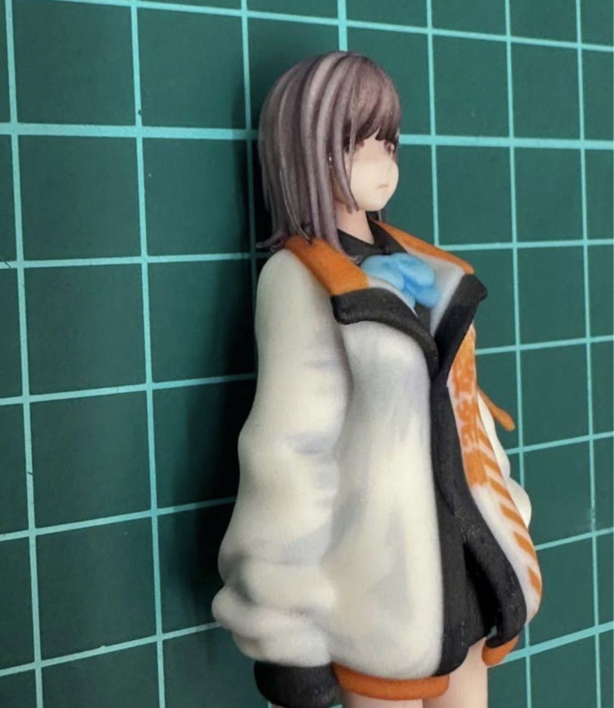 完成品 1/18 女の子 リアルフィギュア フィギュア 3Dフィギュア フルカラー3Dプリンター 塗装済完成品 3D人物 人物3D ミニカーに ジオラマに