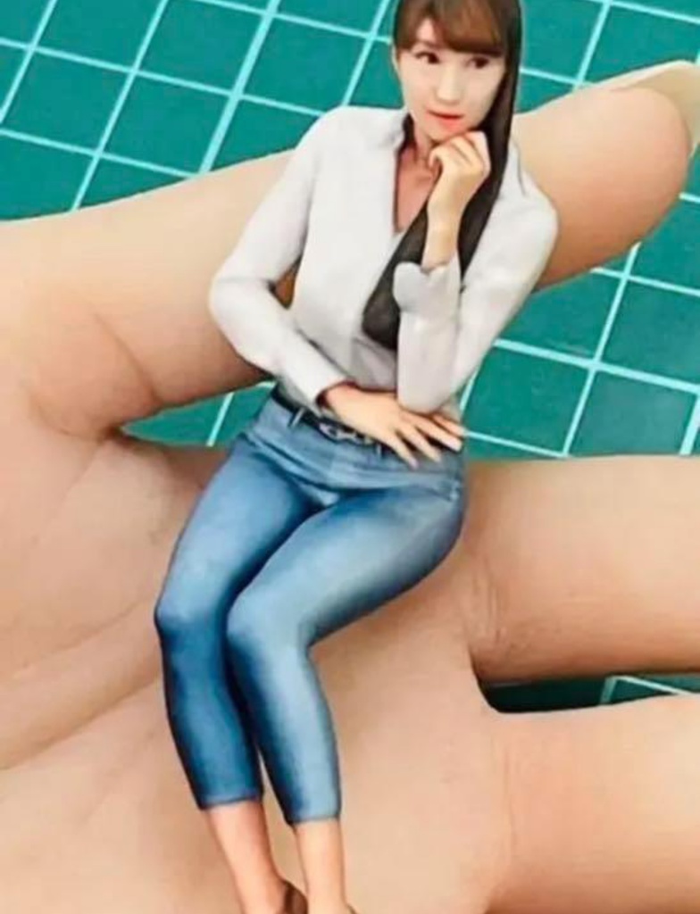 完成品 1/18 9-3 フィギュア リアルフィギュア 3Dフィギュア 塗装済完成品 ミニカーに ジオラマに ミニチュアイメージ 3D人物 人物3D フルカラー3Dプリンター