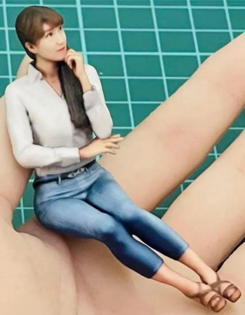 完成品 1/18 9-3 フィギュア リアルフィギュア 3Dフィギュア 塗装済完成品 ミニカーに ジオラマに ミニチュアイメージ 3D人物 人物3D フルカラー3Dプリンター