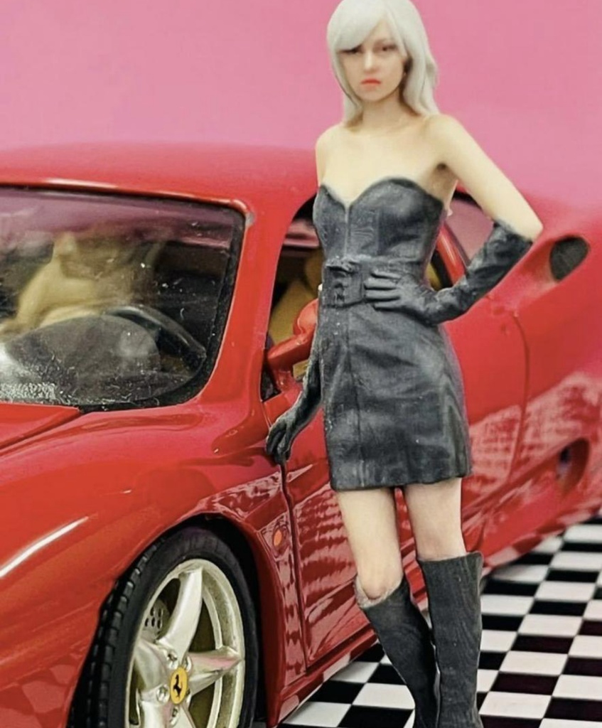 完成品 1/18 9cm R6 フィギュア リアルフィギュア ミニカーに ジオラマに 3Dフィギュア 塗装済完成品 ミニチュアイメージ 3D人物 人物像3D