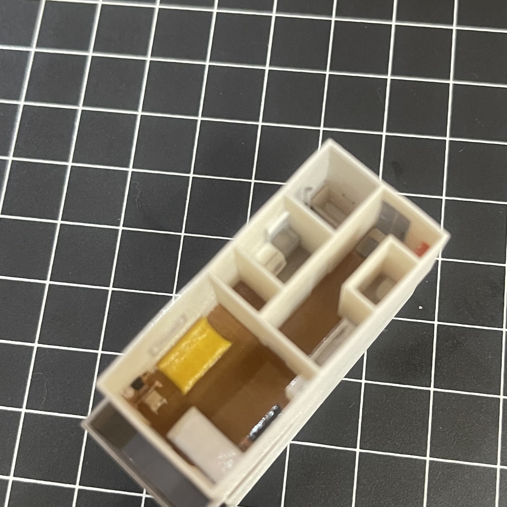 完成品 1/200 ミニチュア マンション二軒 ミニチュアイメージ フルカラー3Dプリンター ドールハウス 住宅模型 ジオラマに