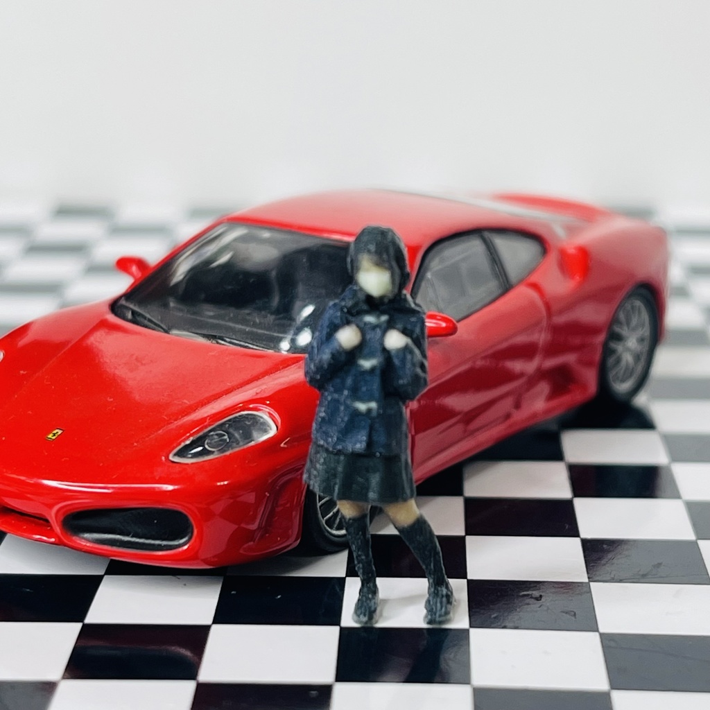 完成品 1/64 JKNM 女子高生 フィギュア リアルフィギュア 塗装済完成品 ミニカーに ジオラマに ミニチュア ミニチュアイメージ 3Dフィギュア フルカラー3Dプリンター 人物3D 3D人物