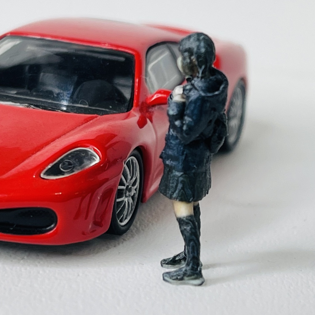 完成品 1/64 JKNM 女子高生 フィギュア リアルフィギュア 塗装済完成品 ミニカーに ジオラマに ミニチュア ミニチュアイメージ 3Dフィギュア フルカラー3Dプリンター 人物3D 3D人物