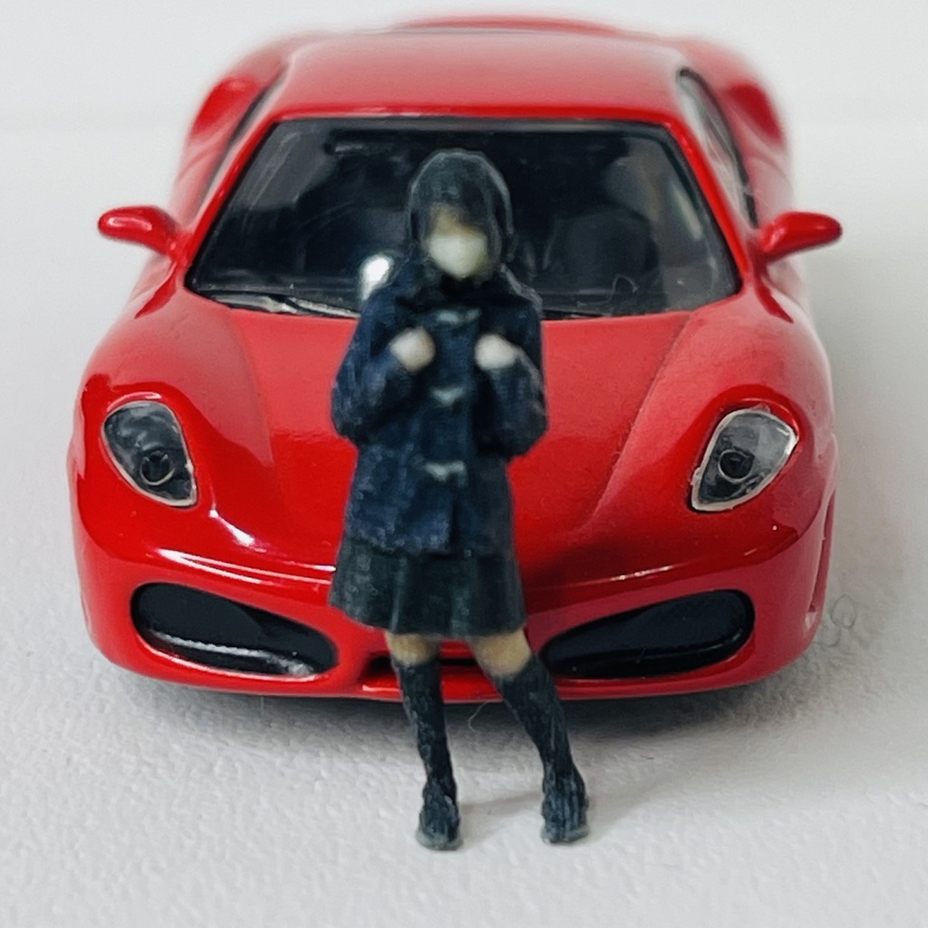 完成品 1/64 JKNM 女子高生 フィギュア リアルフィギュア 塗装済完成品 ミニカーに ジオラマに ミニチュア ミニチュアイメージ 3Dフィギュア フルカラー3Dプリンター 人物3D 3D人物