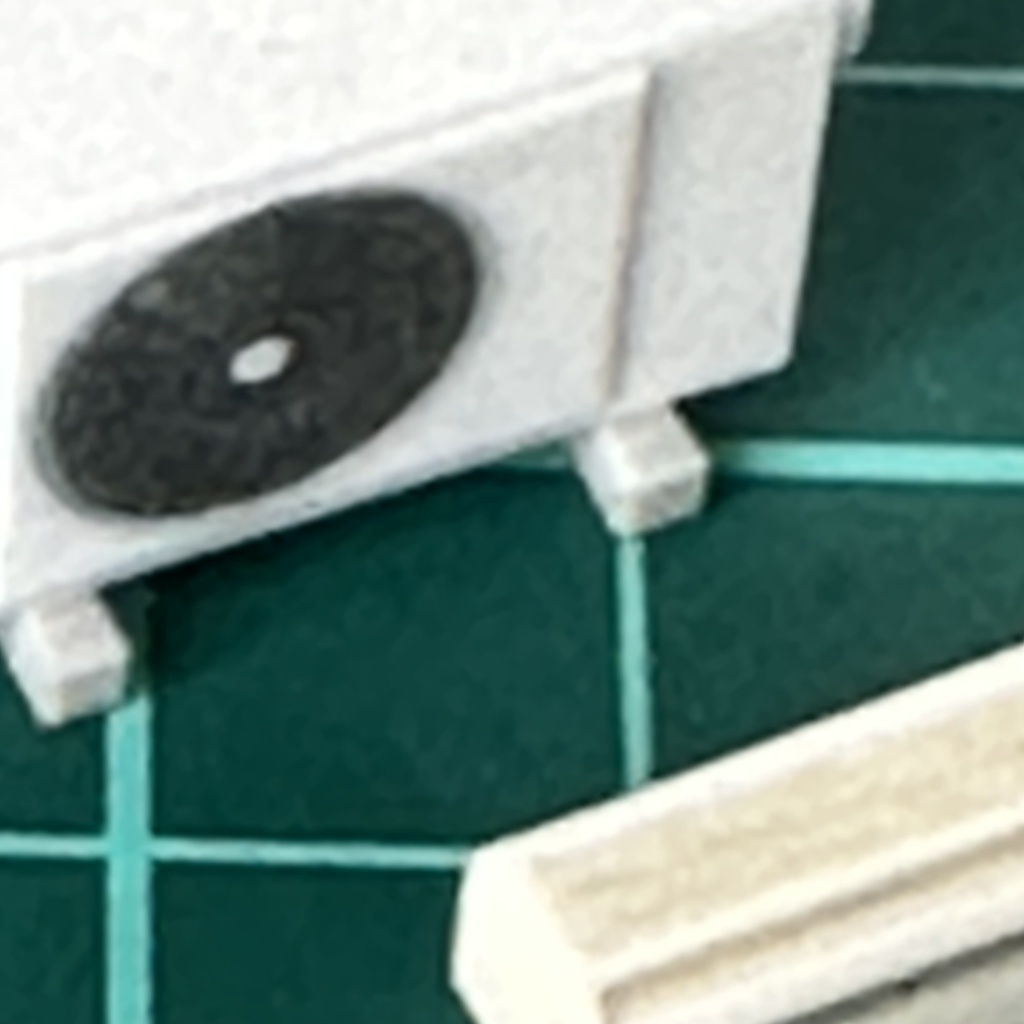 完成品 1/43 エアコン&室外機 フィギュアに リアルフィギュア ジオラマ ミニカーに 住宅模型 建築模型 ドールハウス ミニチュアイメージ フルカラー3Dプリンター