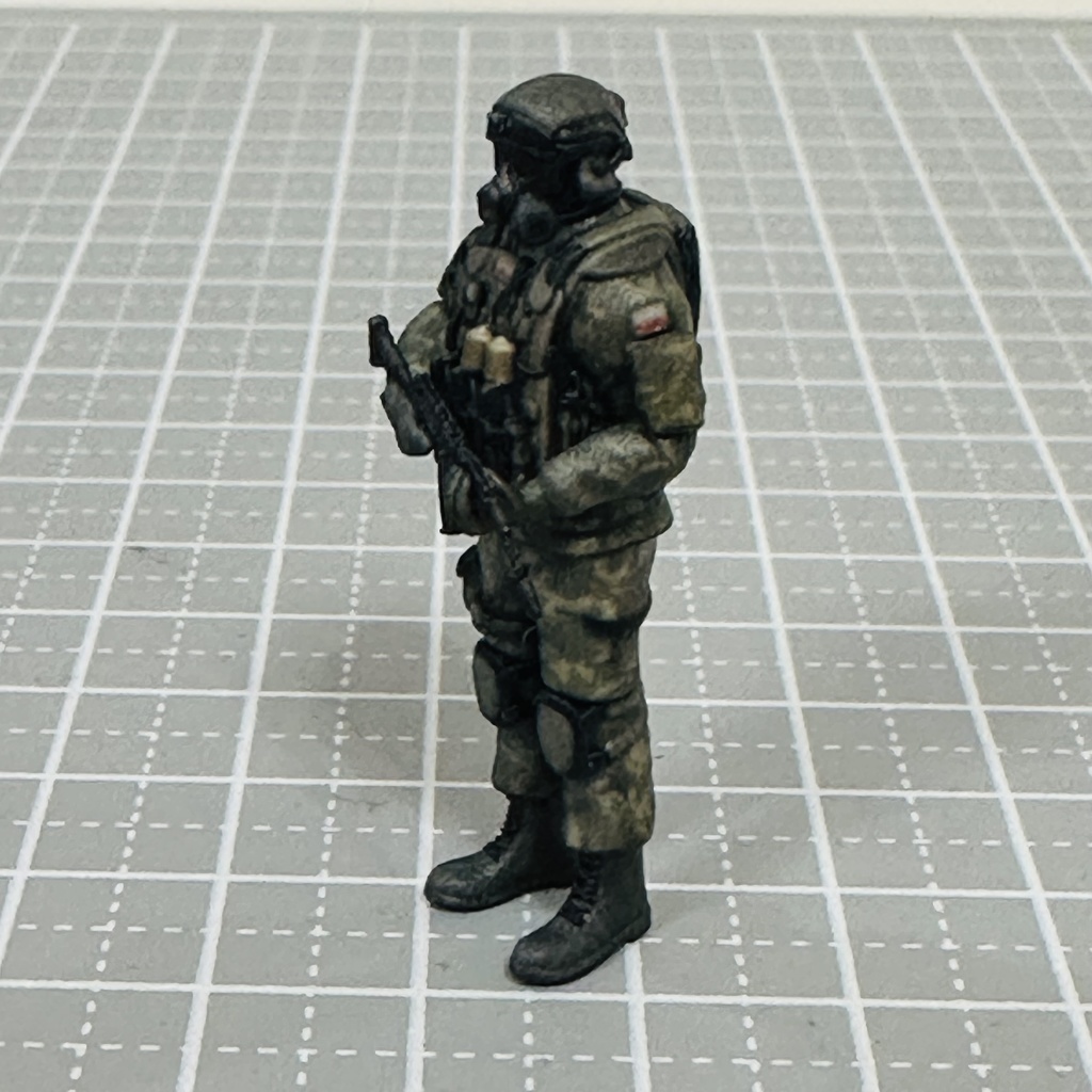 完成品 1/43 兵士 フィギュア ミリタリー リアルフィギュア 塗装済完成品 ミニカーに ジオラマに ミニチュア ミニチュアイメージ 戦車に 3Dフィギュア 3D人物 人物3D