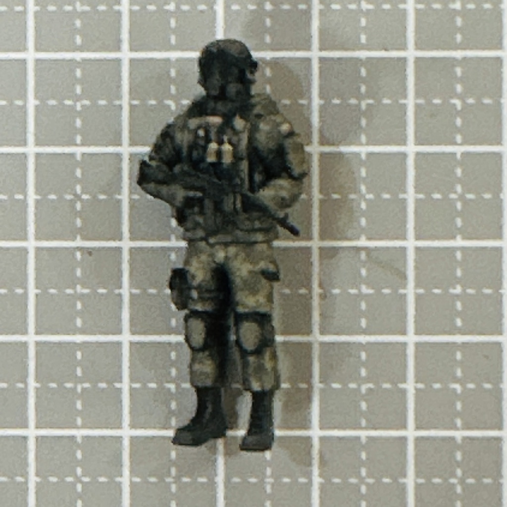 完成品 1/43 兵士 フィギュア ミリタリー リアルフィギュア 塗装済完成品 ミニカーに ジオラマに ミニチュア ミニチュアイメージ 戦車に 3Dフィギュア 3D人物 人物3D