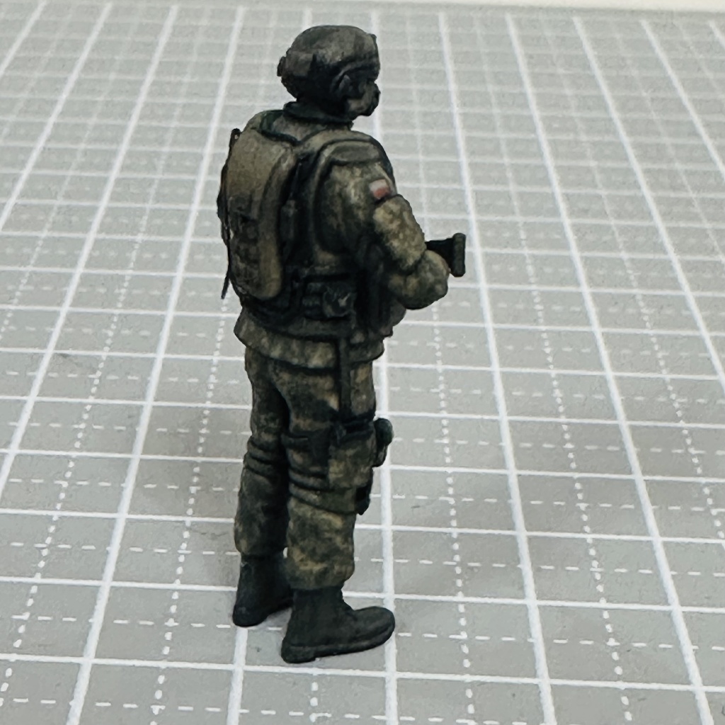 完成品 1/43 兵士 フィギュア ミリタリー リアルフィギュア 塗装済完成品 ミニカーに ジオラマに ミニチュア ミニチュアイメージ 戦車に 3Dフィギュア 3D人物 人物3D