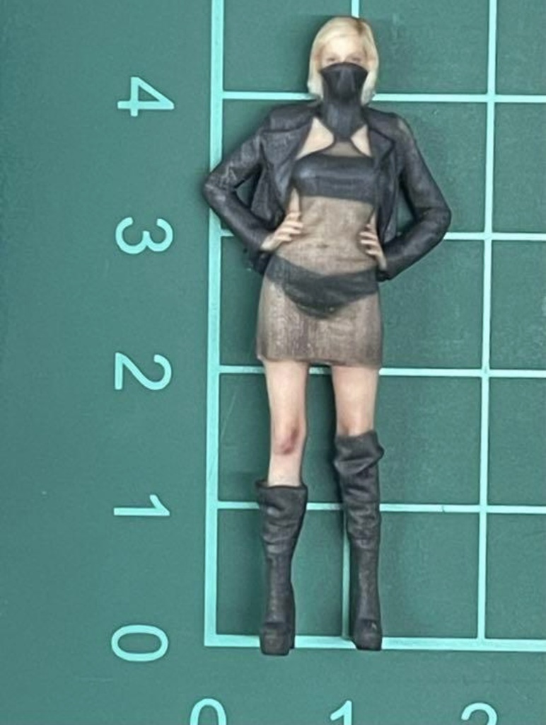 完成品 1/35 R2 フィギュア リアルフィギュア ミニチュアイメージ ジオラマに ミニカーに 戦車に 3Dフィギュア フルカラー3Dプリンター ミニチュア