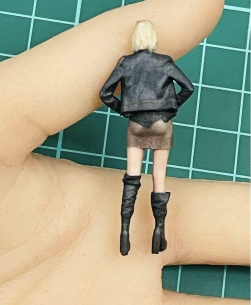 完成品 1/35 R2 フィギュア リアルフィギュア ミニチュアイメージ ジオラマに ミニカーに 戦車に 3Dフィギュア フルカラー3Dプリンター ミニチュア