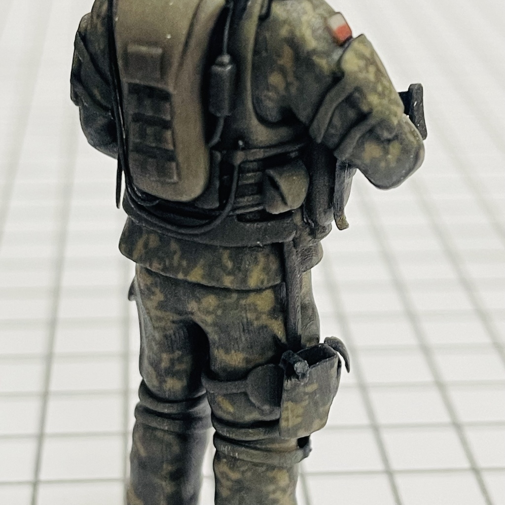 完成品 1/24 兵士 フィギュア リアルフィギュア 戦車に ミニカーに ジオラマに ミニチュアイメージ フルカラー3Dプリンター 3Dフィギュア