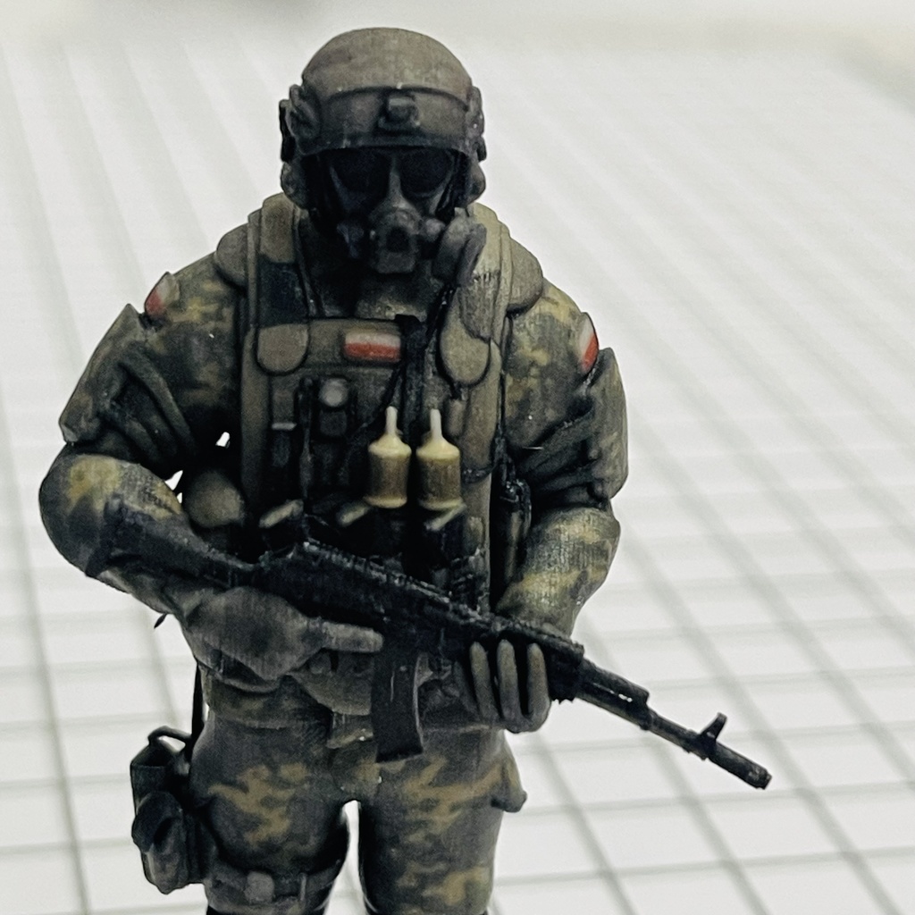 完成品 1/24 兵士 フィギュア リアルフィギュア 戦車に ミニカーに ジオラマに ミニチュアイメージ フルカラー3Dプリンター 3Dフィギュア