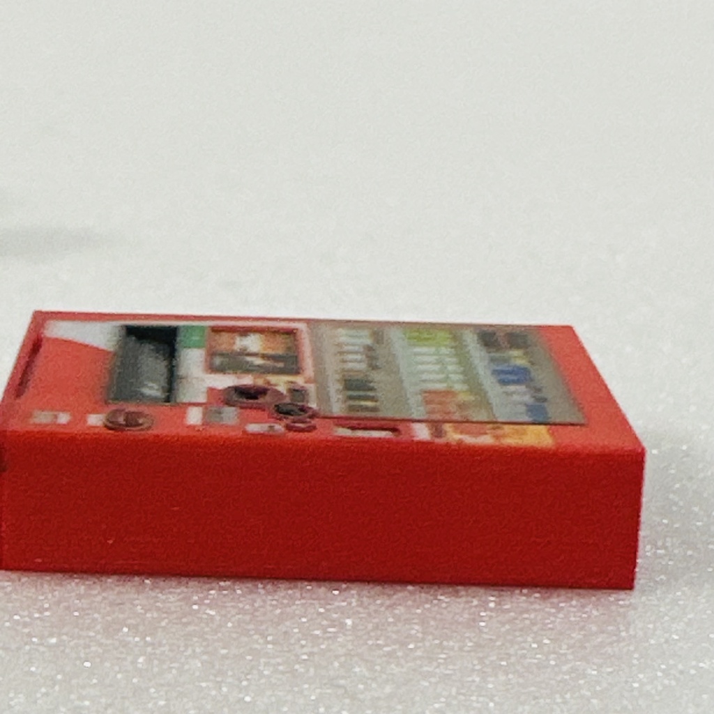 1/64 立体タイプ自販機+空き缶入れ ミニチュア フィギュアに ジオラマに ミニカーに