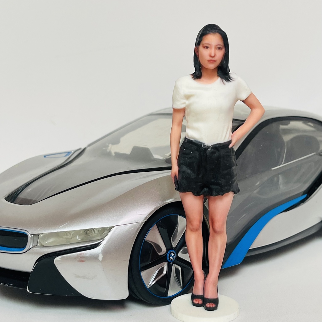 完成品 1/12 TR フィギュア リアルフィギュア 塗装済完成品 ミニチュアイメージ ミニカーに ドールハウスに ジオラマに 3Dフィギュア フルカラー3Dプリンター