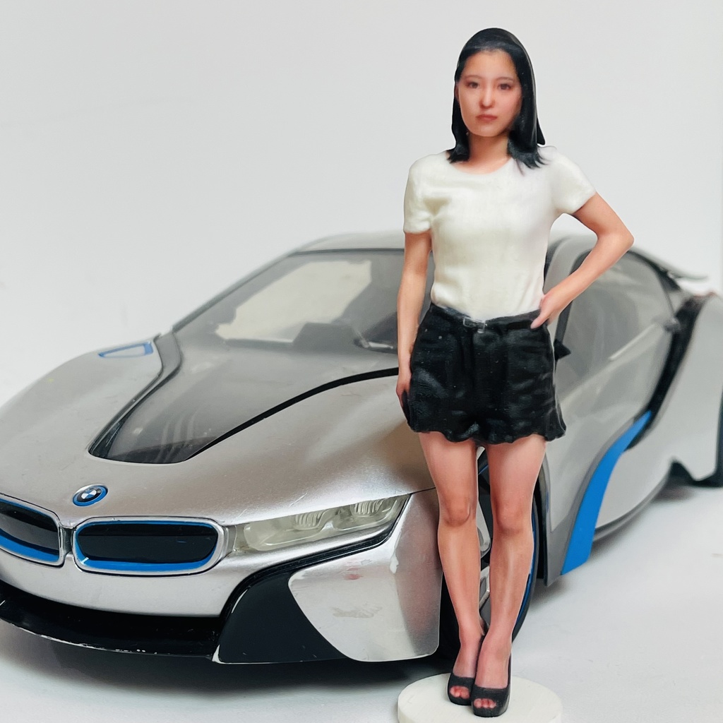 完成品 1/12 TR フィギュア リアルフィギュア 塗装済完成品 ミニチュアイメージ ミニカーに ドールハウスに ジオラマに 3Dフィギュア フルカラー3Dプリンター